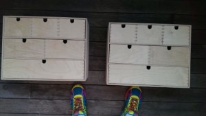 Ikea, Moppe, wood drawers, paint, DIY, gold, lavendar, jewelry chest